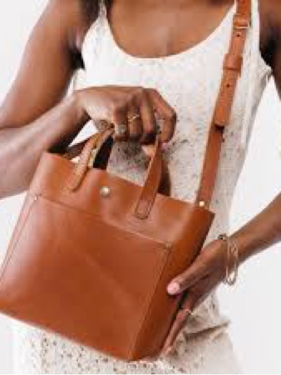 portland leather goods Handbags - Portland Leather Mini Tote
Honey Tan with adjustable strap
